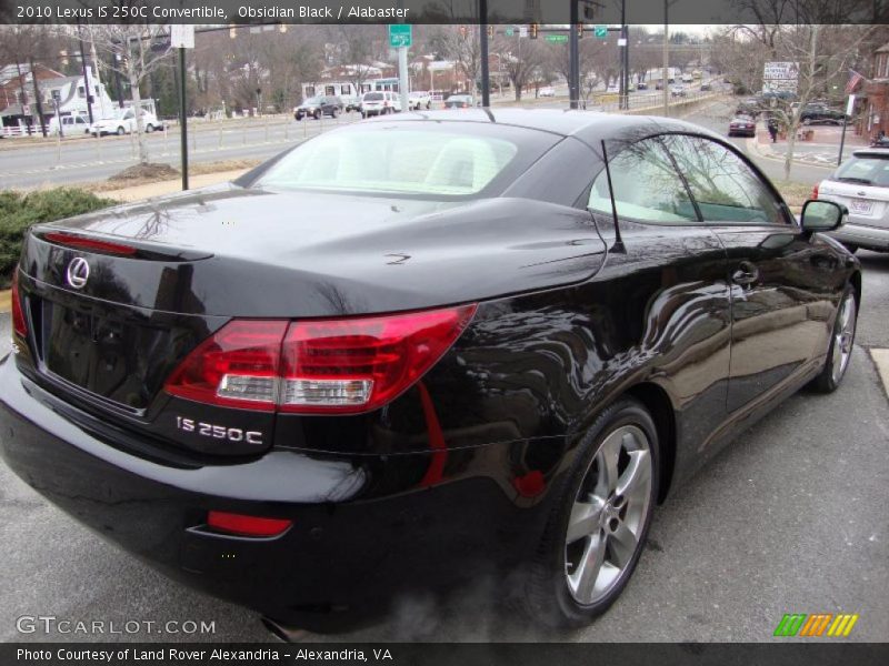 Obsidian Black / Alabaster 2010 Lexus IS 250C Convertible
