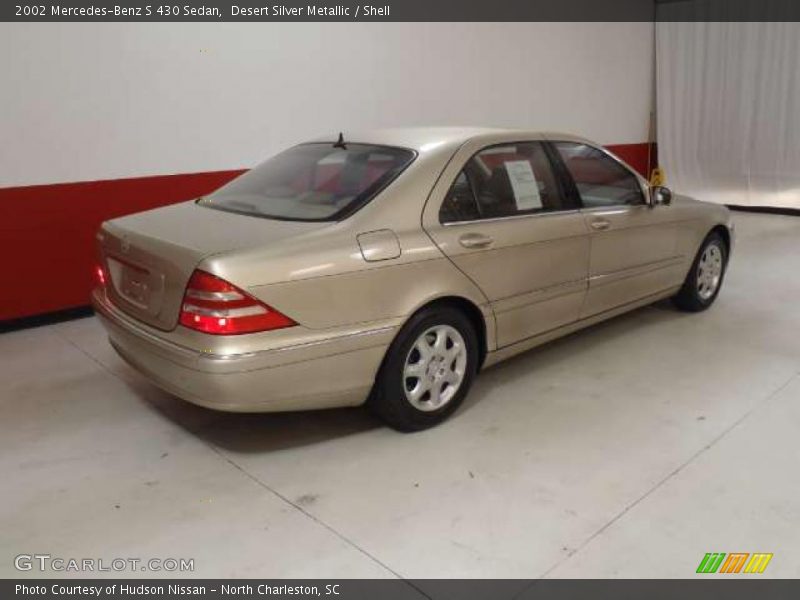 Desert Silver Metallic / Shell 2002 Mercedes-Benz S 430 Sedan