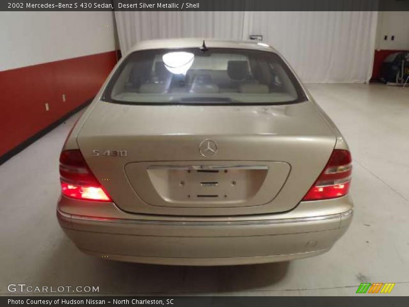 Desert Silver Metallic / Shell 2002 Mercedes-Benz S 430 Sedan