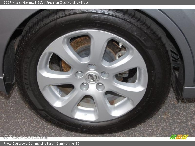 Precision Gray Metallic / Frost 2007 Nissan Maxima 3.5 SL