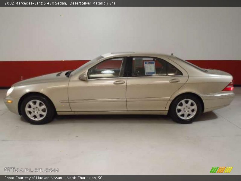 Desert Silver Metallic / Shell 2002 Mercedes-Benz S 430 Sedan