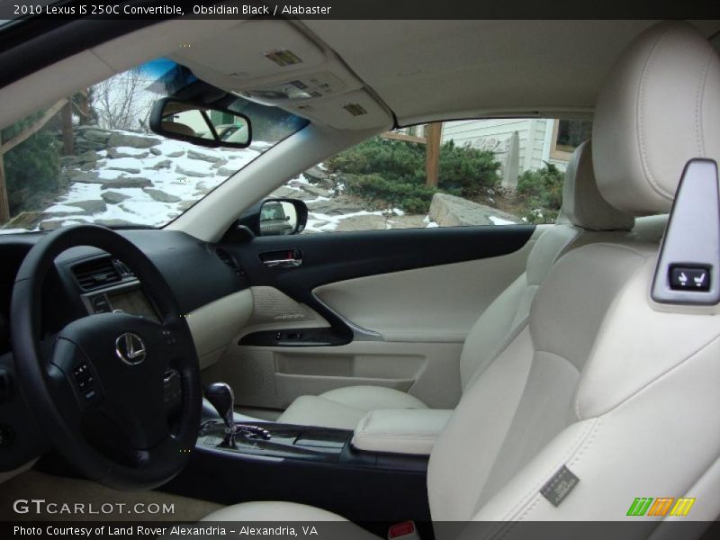  2010 IS 250C Convertible Alabaster Interior