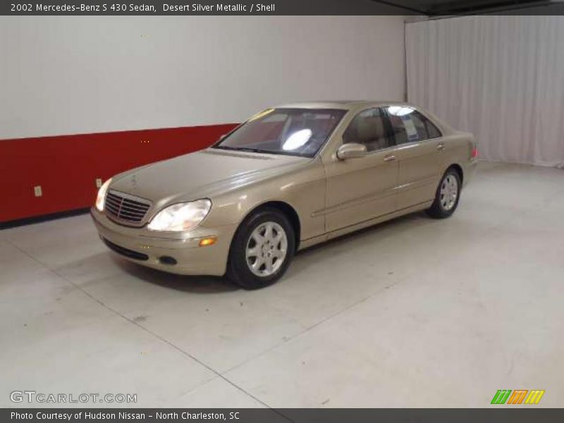 Desert Silver Metallic / Shell 2002 Mercedes-Benz S 430 Sedan