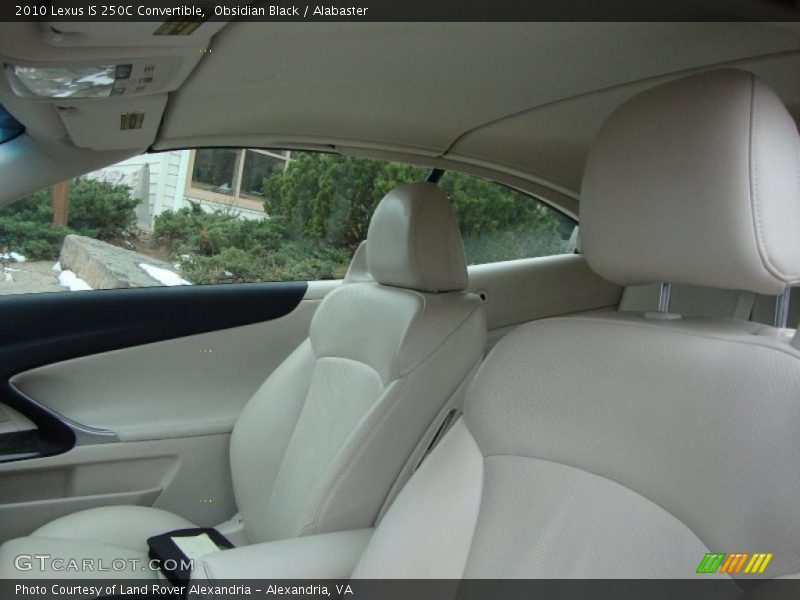  2010 IS 250C Convertible Alabaster Interior