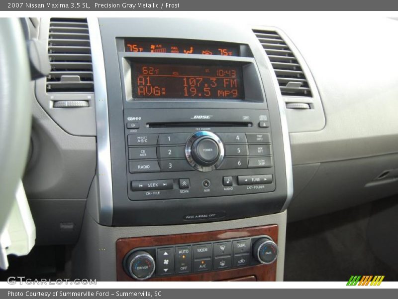 Precision Gray Metallic / Frost 2007 Nissan Maxima 3.5 SL
