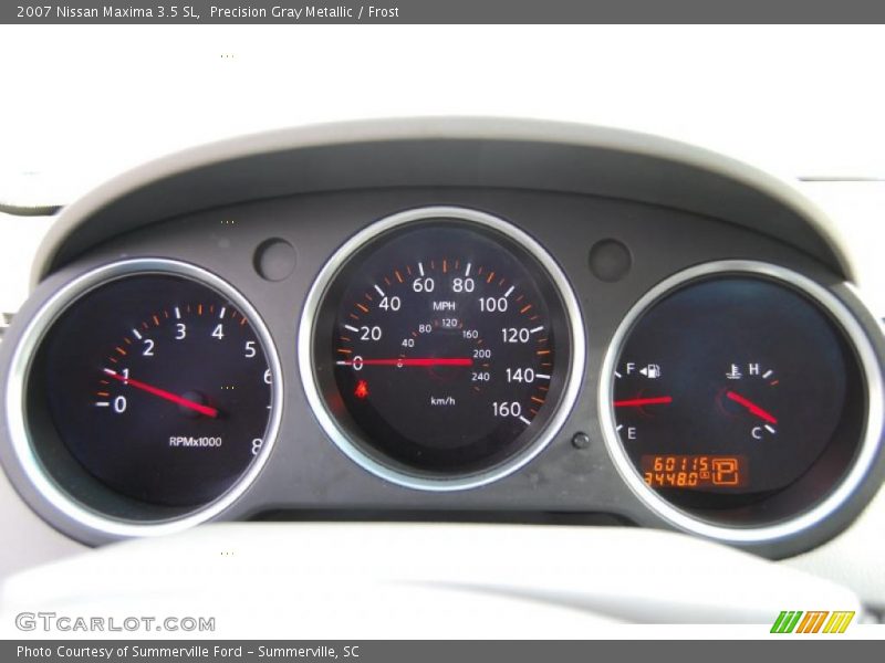 Precision Gray Metallic / Frost 2007 Nissan Maxima 3.5 SL