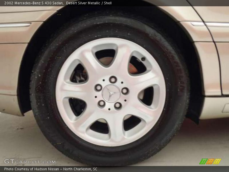 Desert Silver Metallic / Shell 2002 Mercedes-Benz S 430 Sedan