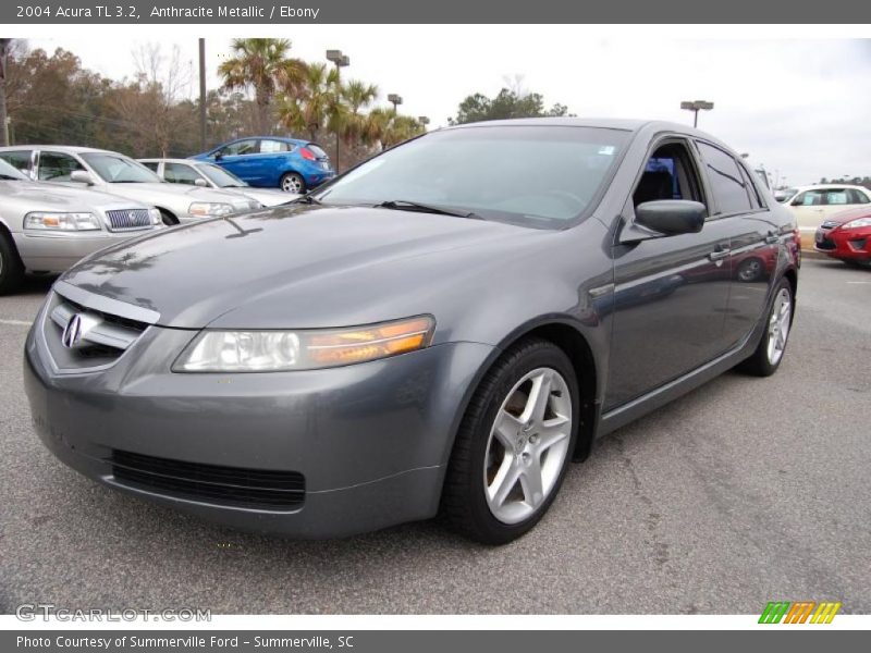 Anthracite Metallic / Ebony 2004 Acura TL 3.2
