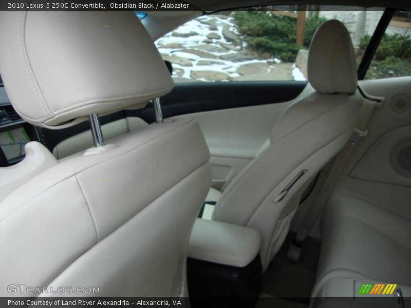 Obsidian Black / Alabaster 2010 Lexus IS 250C Convertible