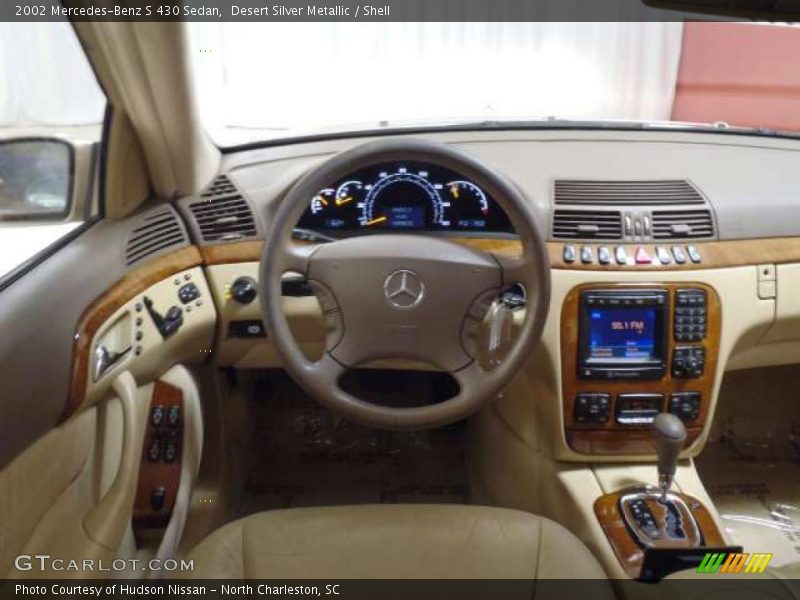 Desert Silver Metallic / Shell 2002 Mercedes-Benz S 430 Sedan