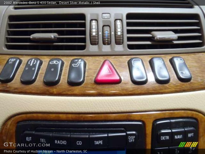 Desert Silver Metallic / Shell 2002 Mercedes-Benz S 430 Sedan