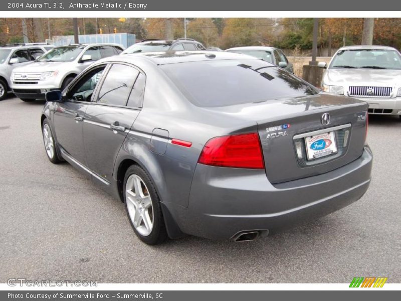 Anthracite Metallic / Ebony 2004 Acura TL 3.2