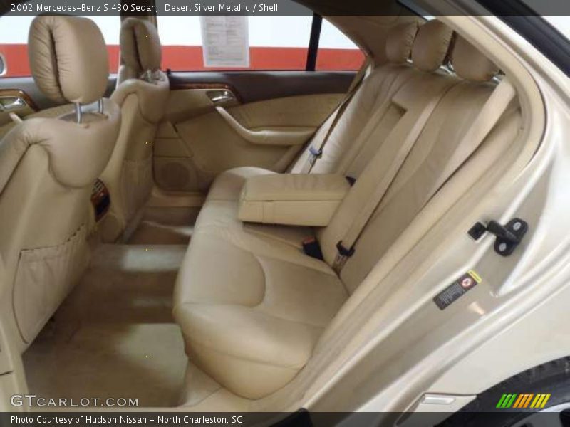 Desert Silver Metallic / Shell 2002 Mercedes-Benz S 430 Sedan