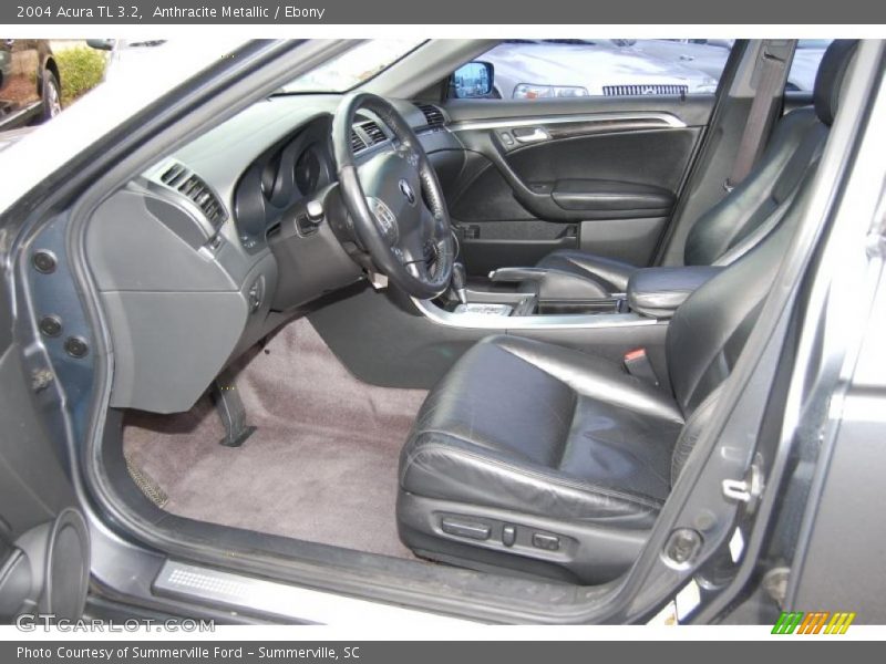 Anthracite Metallic / Ebony 2004 Acura TL 3.2