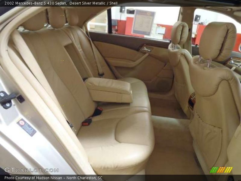 Desert Silver Metallic / Shell 2002 Mercedes-Benz S 430 Sedan
