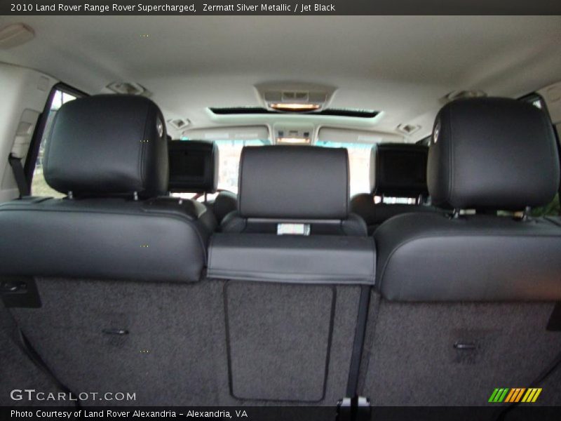 Zermatt Silver Metallic / Jet Black 2010 Land Rover Range Rover Supercharged
