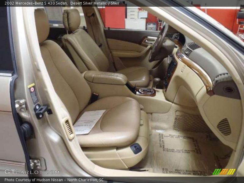 Desert Silver Metallic / Shell 2002 Mercedes-Benz S 430 Sedan
