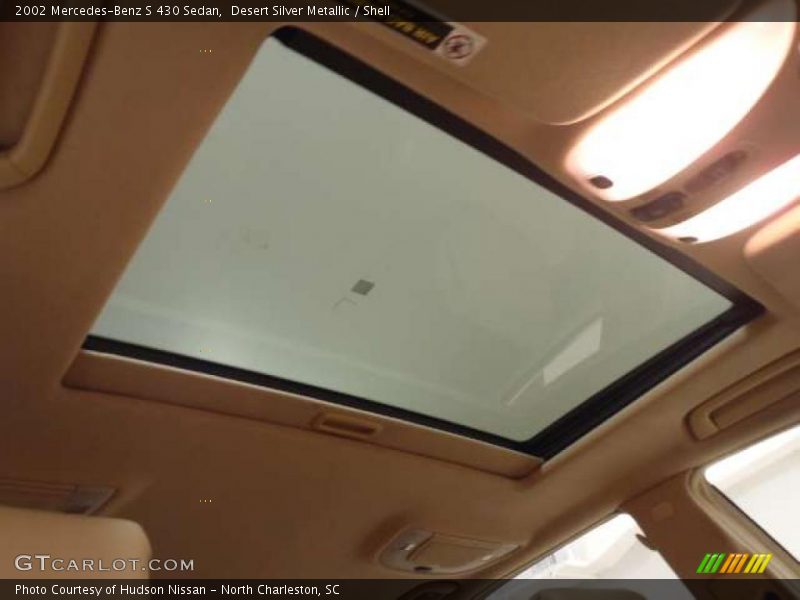 Desert Silver Metallic / Shell 2002 Mercedes-Benz S 430 Sedan