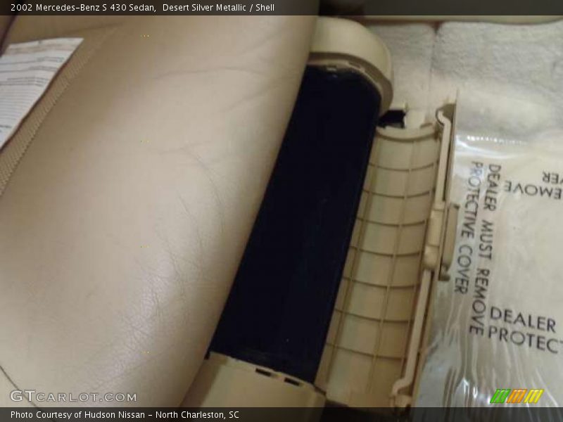 Desert Silver Metallic / Shell 2002 Mercedes-Benz S 430 Sedan