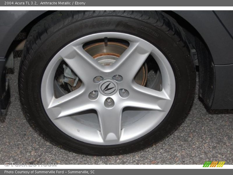 Anthracite Metallic / Ebony 2004 Acura TL 3.2