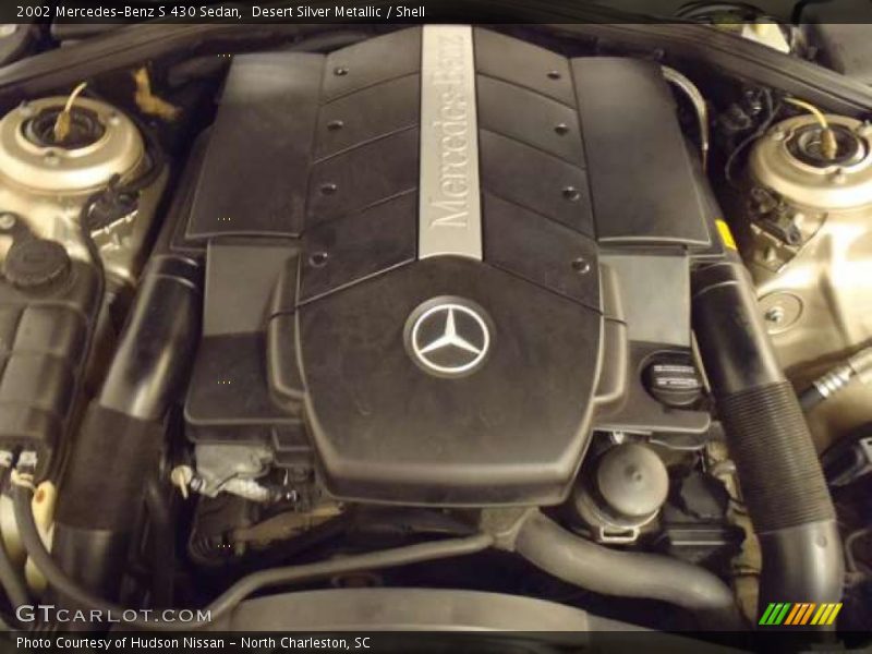 Desert Silver Metallic / Shell 2002 Mercedes-Benz S 430 Sedan