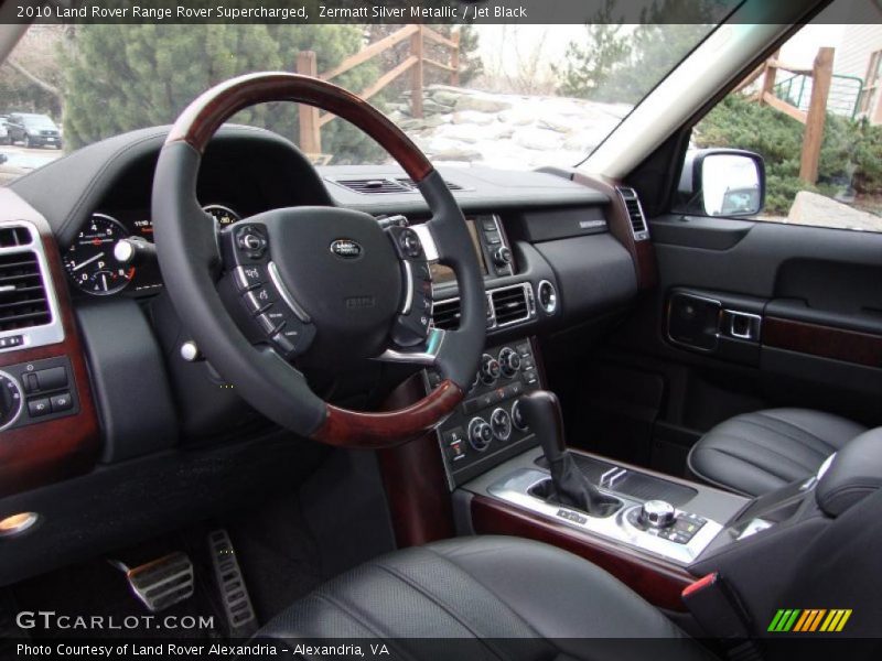 Jet Black Interior - 2010 Range Rover Supercharged 