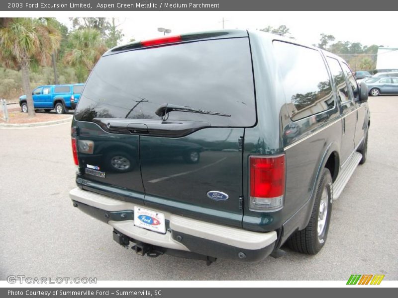  2003 Excursion Limited Aspen Green Metallic