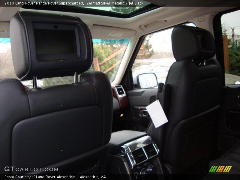 Zermatt Silver Metallic / Jet Black 2010 Land Rover Range Rover Supercharged