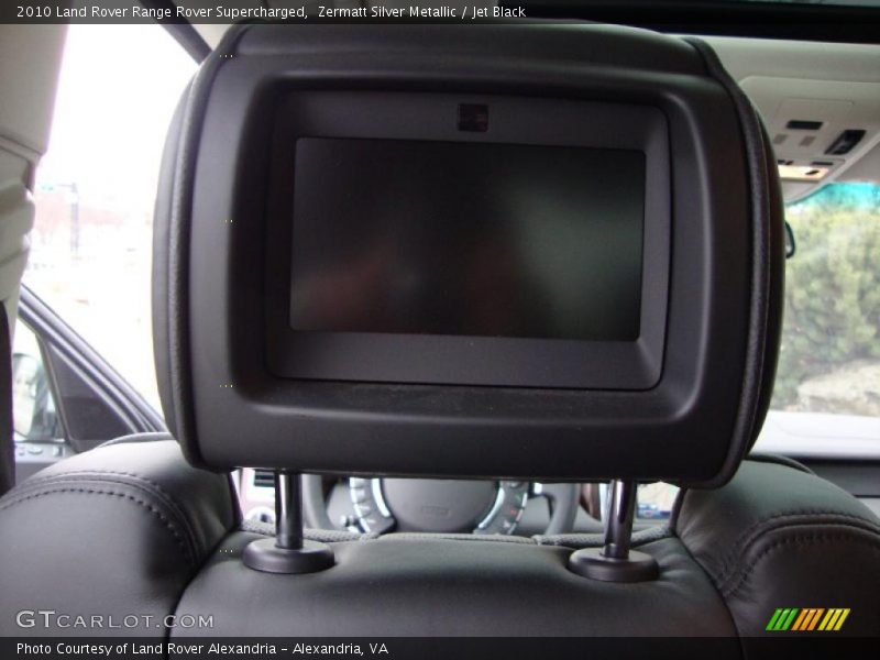 Zermatt Silver Metallic / Jet Black 2010 Land Rover Range Rover Supercharged