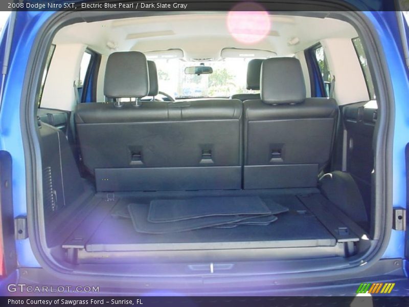 Electric Blue Pearl / Dark Slate Gray 2008 Dodge Nitro SXT