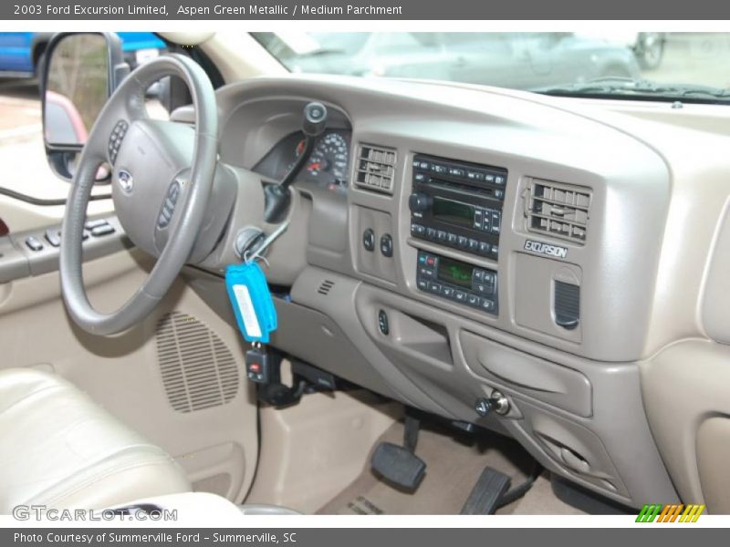 Dashboard of 2003 Excursion Limited