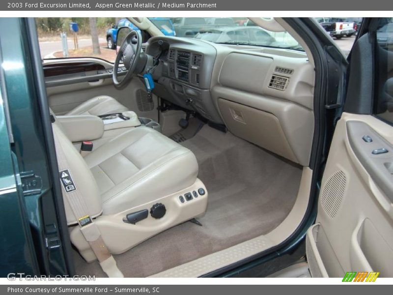  2003 Excursion Limited Medium Parchment Interior