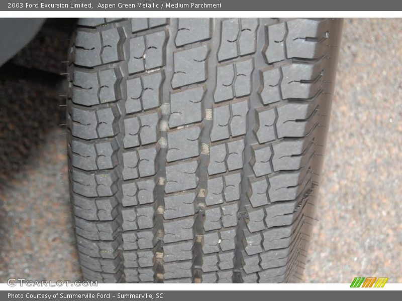 Aspen Green Metallic / Medium Parchment 2003 Ford Excursion Limited