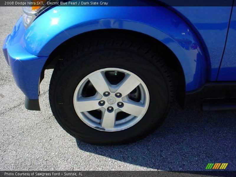Electric Blue Pearl / Dark Slate Gray 2008 Dodge Nitro SXT