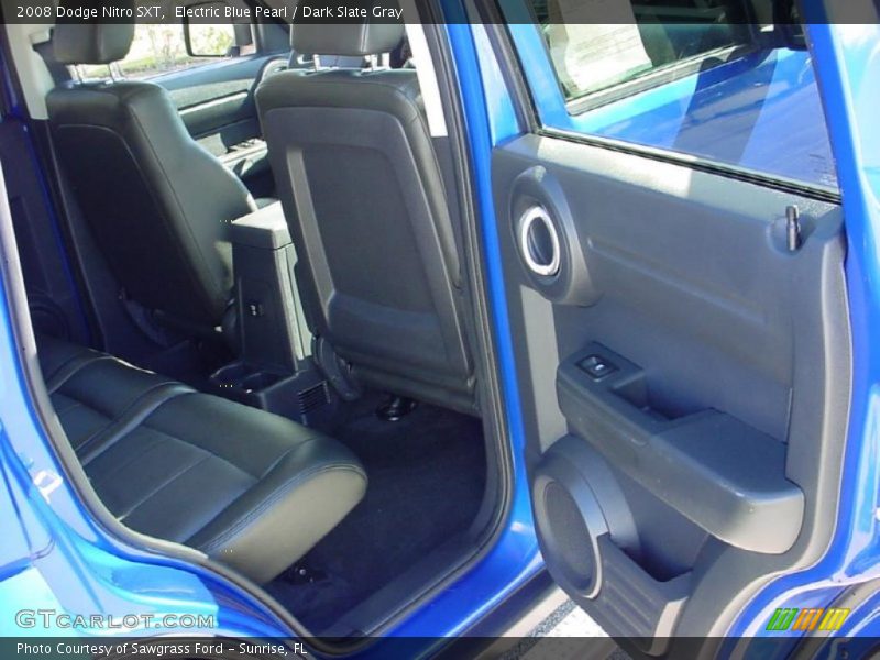 Electric Blue Pearl / Dark Slate Gray 2008 Dodge Nitro SXT
