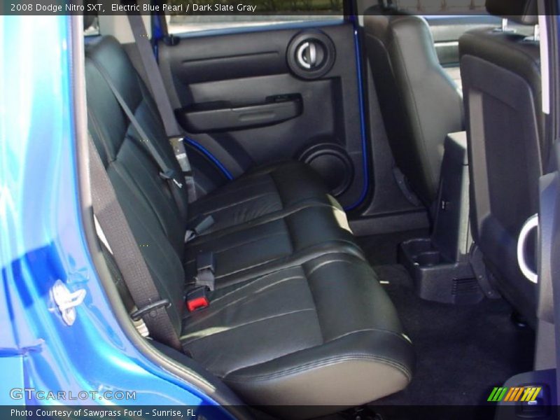 Electric Blue Pearl / Dark Slate Gray 2008 Dodge Nitro SXT