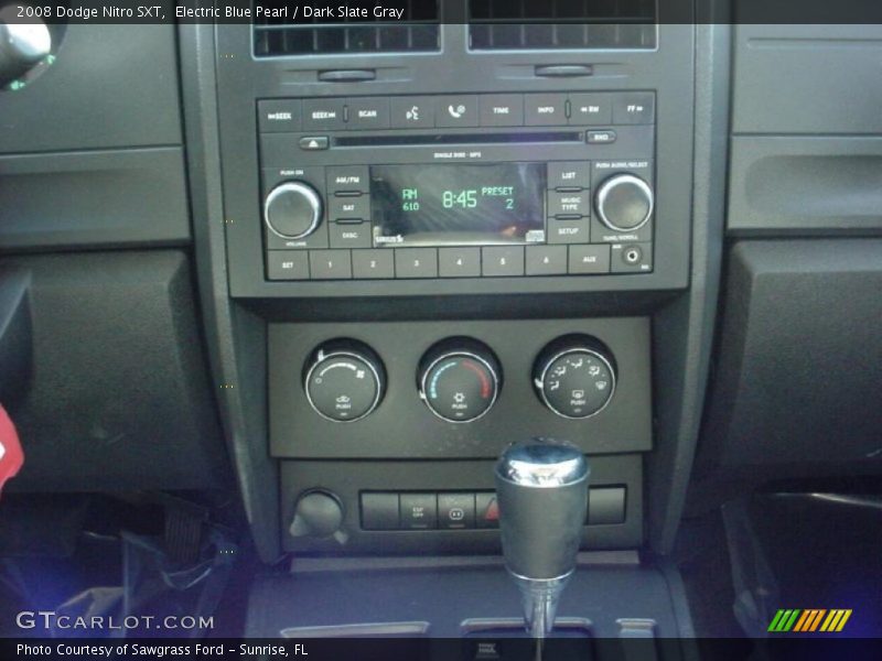 Electric Blue Pearl / Dark Slate Gray 2008 Dodge Nitro SXT