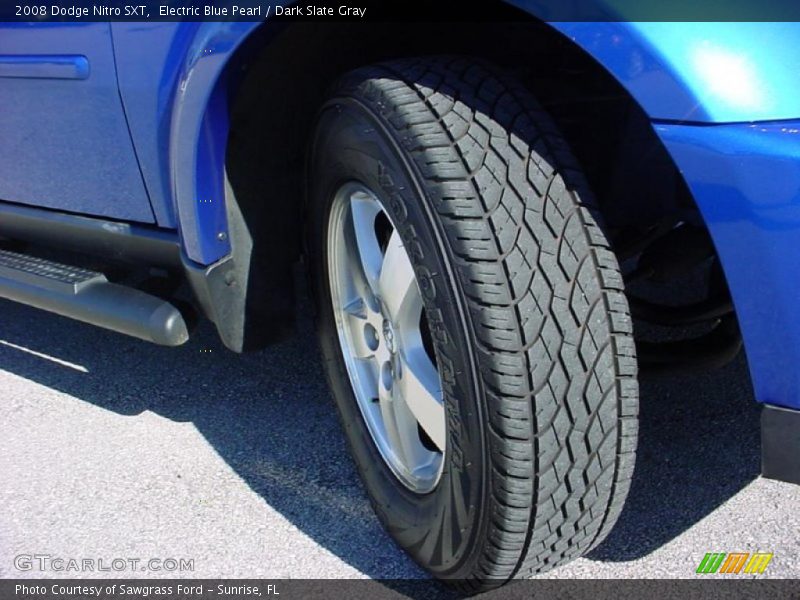 Electric Blue Pearl / Dark Slate Gray 2008 Dodge Nitro SXT