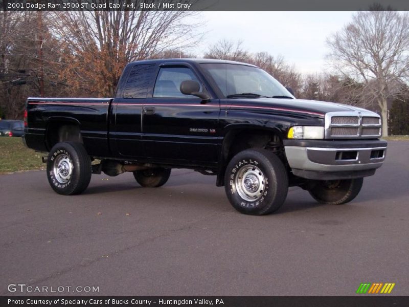 Front 3/4 View of 2001 Ram 2500 ST Quad Cab 4x4