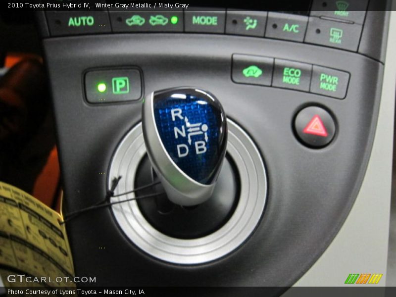 Winter Gray Metallic / Misty Gray 2010 Toyota Prius Hybrid IV