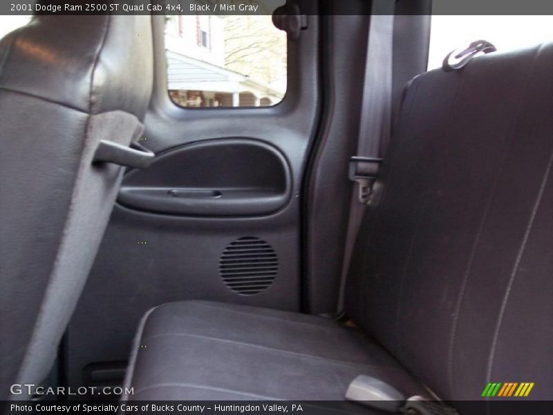 Black / Mist Gray 2001 Dodge Ram 2500 ST Quad Cab 4x4