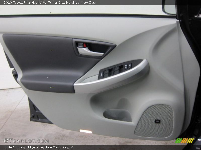 Winter Gray Metallic / Misty Gray 2010 Toyota Prius Hybrid IV