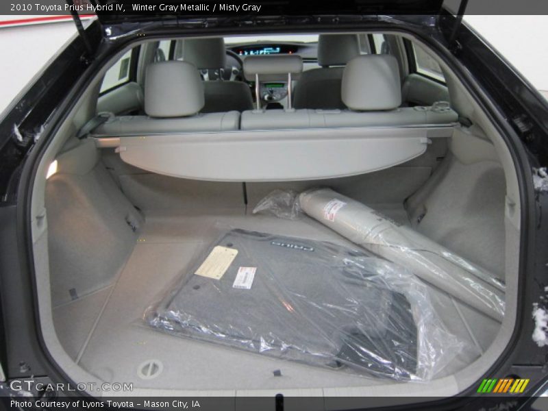 Winter Gray Metallic / Misty Gray 2010 Toyota Prius Hybrid IV