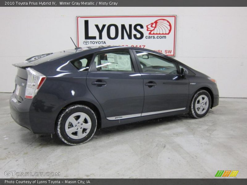 Winter Gray Metallic / Misty Gray 2010 Toyota Prius Hybrid IV