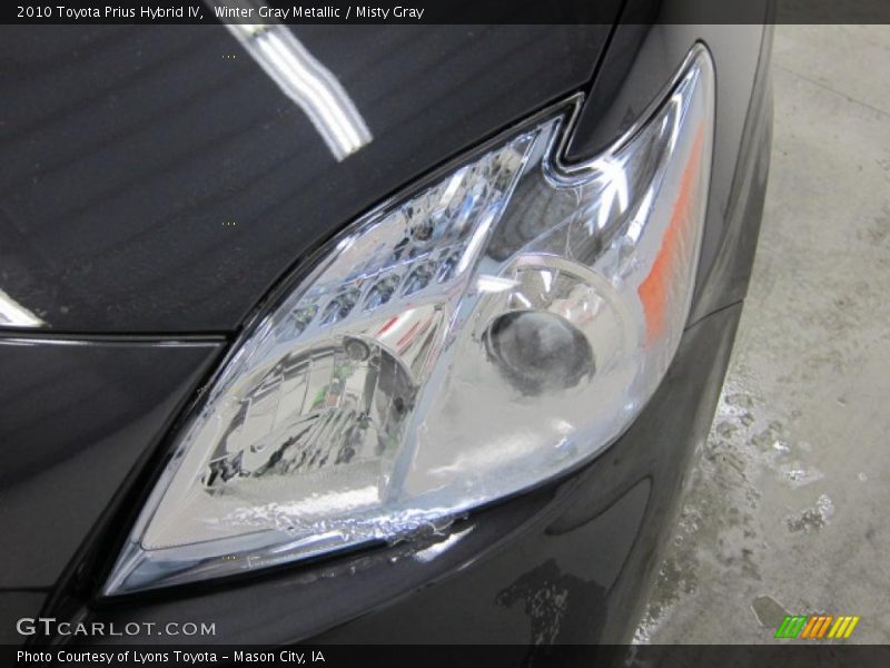 Winter Gray Metallic / Misty Gray 2010 Toyota Prius Hybrid IV