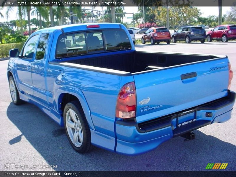  2007 Tacoma X-Runner Speedway Blue Pearl