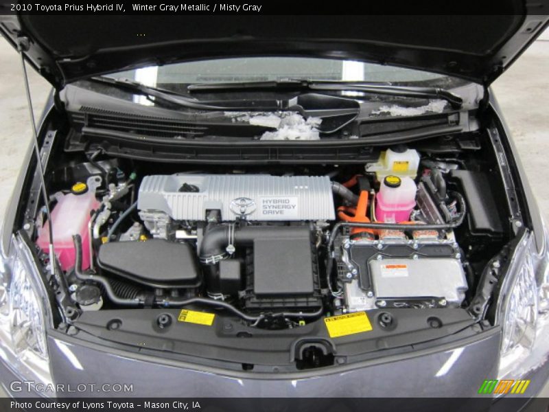 Winter Gray Metallic / Misty Gray 2010 Toyota Prius Hybrid IV