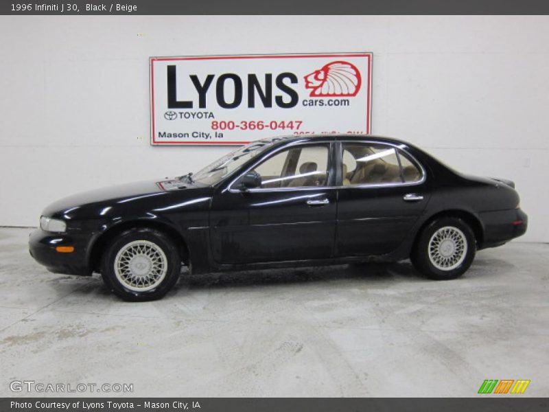 Black / Beige 1996 Infiniti J 30