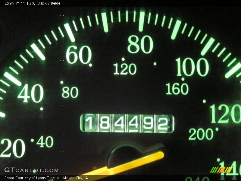 Black / Beige 1996 Infiniti J 30