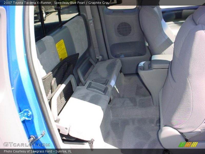  2007 Tacoma X-Runner Graphite Gray Interior